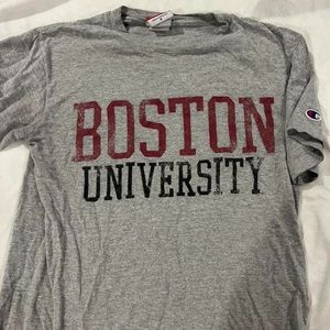Boston university champion tee shirt